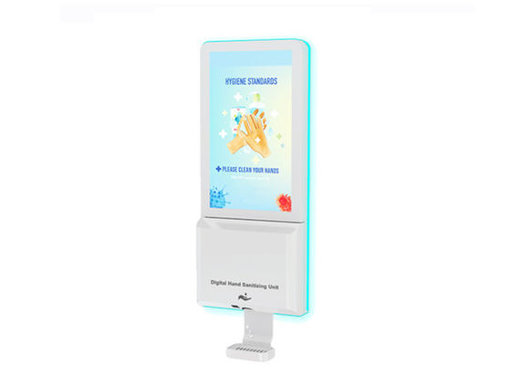 De Automaat van het zeepdesinfecterende middel 21,5 Duimlcd Signage met Camera
